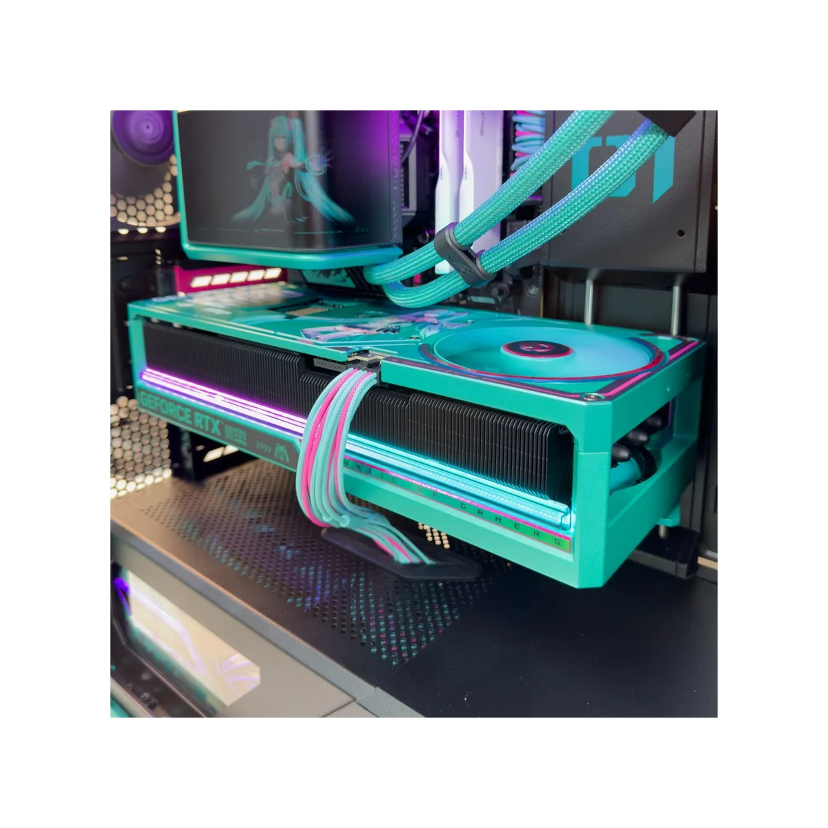 Gaming PC Hatsune Miku (Ryzen 7 9800X3D, 32GB DDR5, RTX 5080 16GB) - Powered by ASUS - Gaming_PC_Hatsune_Miku view 7