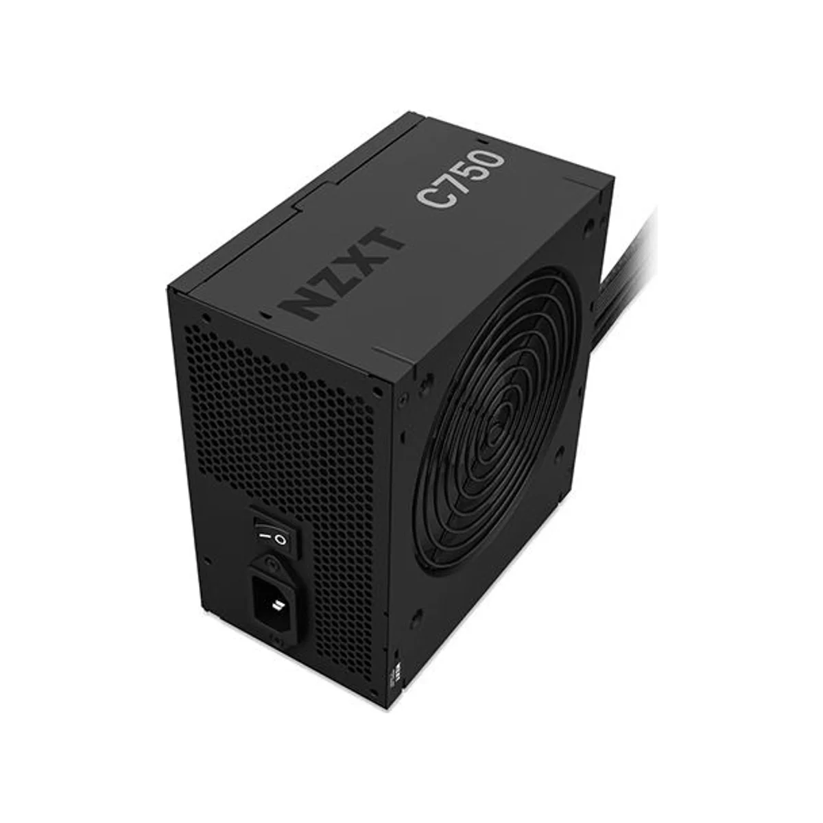 NZXT C-Series C750 750 Watt 80 Plus Bronze Non-Modular ATX Power Supply (Single Rail, 120mm Fan) - PA-7B2BB-UK view 2