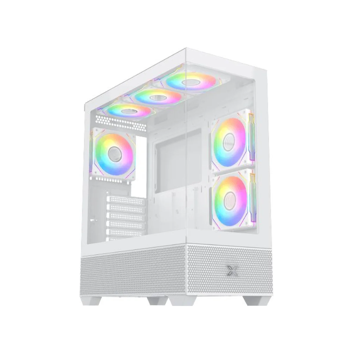 Xigmatek Alphard Artic Airflow E-ATX Gaming Case - White - EN43833