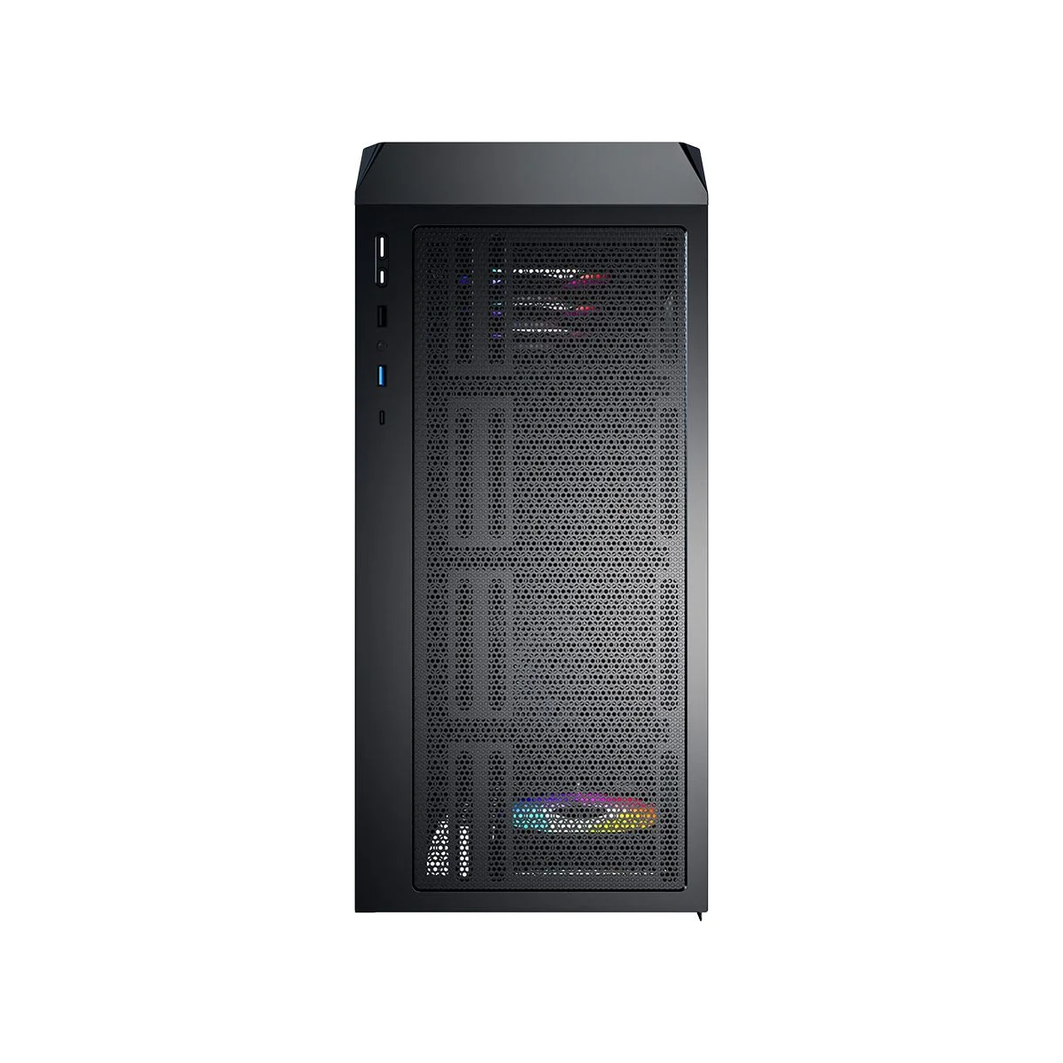 Montech X5 carbon fiber Print ATX Gaming Case - Black - X5-B view 4