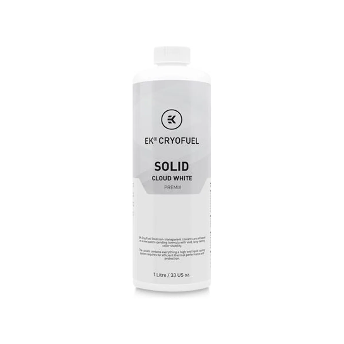 EKWB EK-CryoFuel Solid Cloud White Coolant (1000mL) - 3831109880302