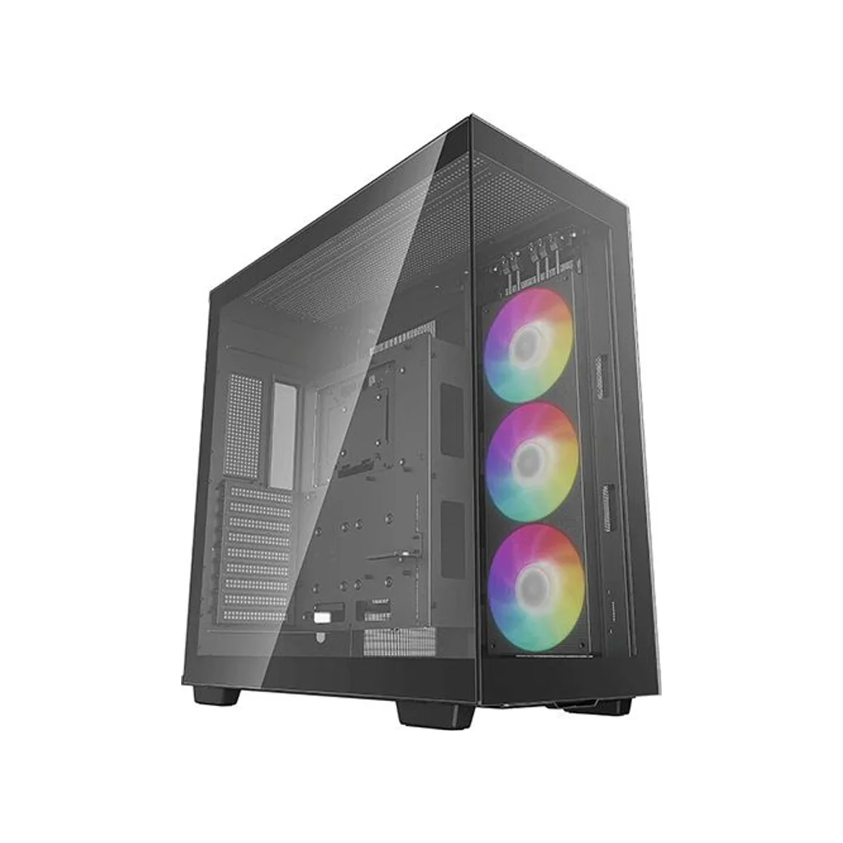 DeepCool CH780 Dual Chamber ARGB Panoramic ATX Gaming Case - Black - R-CH780-BKADE41-G-1