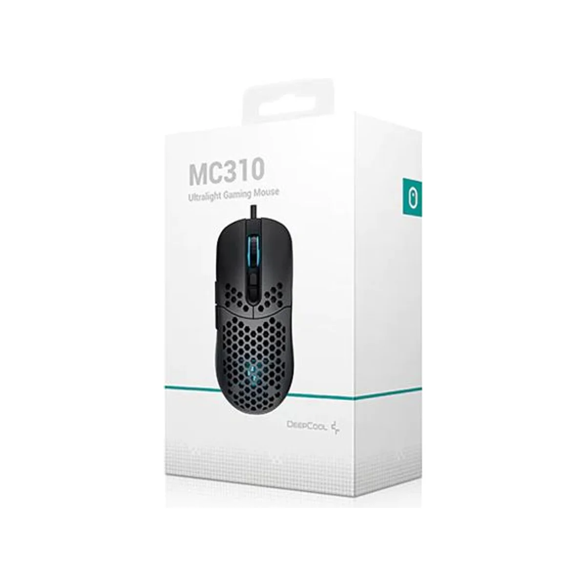 DEEPCOOL MC310 Ultralight Gaming Mouse - Black (12800 DPI, 7 Programmable Buttons, RGB) - R-MC310-BKCUNN-G view 6