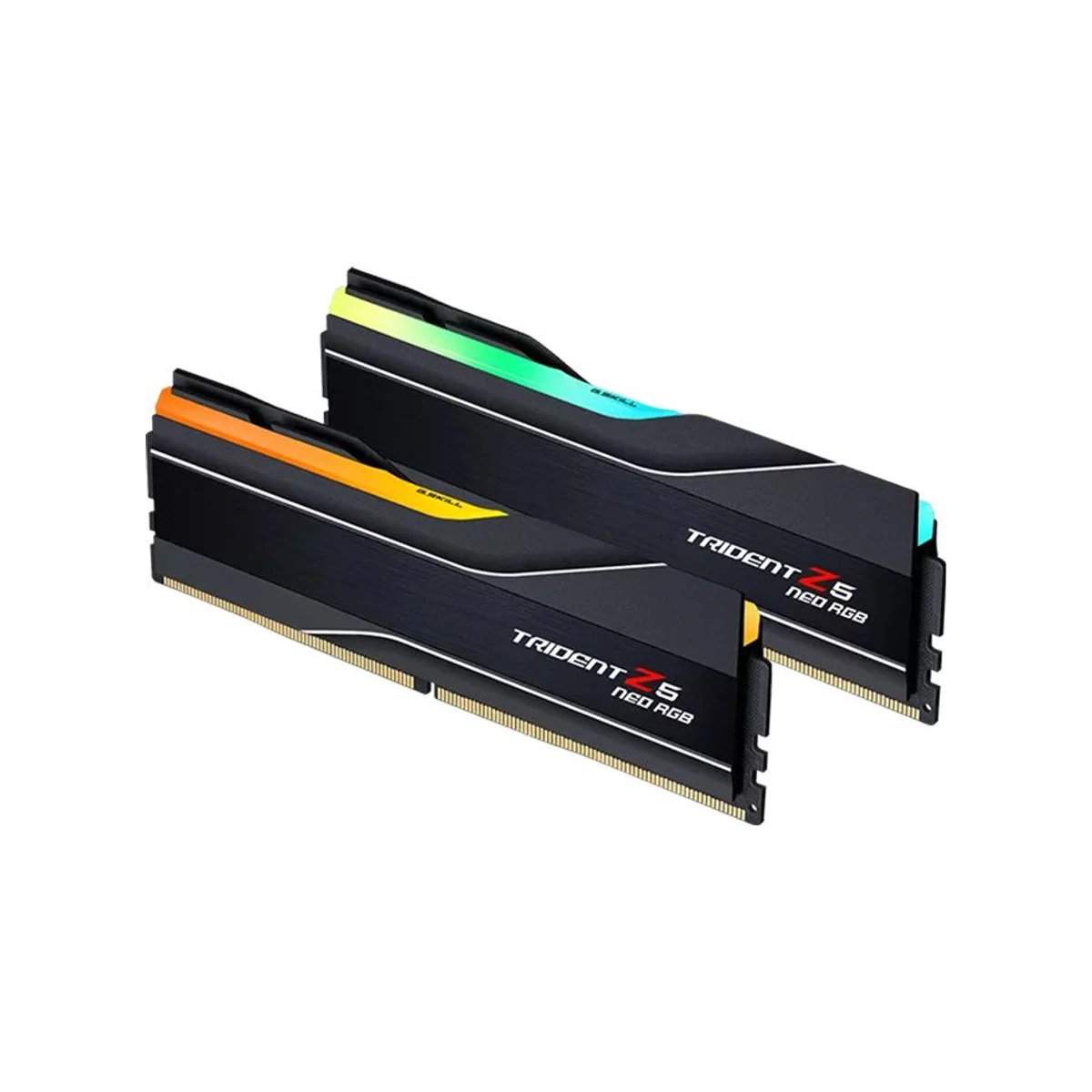 G.Skill Trident Z5 Neo RGB 32 GB (2X16) DDR5 6000MHz RAM Memory (CL30, AMD EXPO, Black) – F5-6000J3038F16GX2-TZ5NR view 2