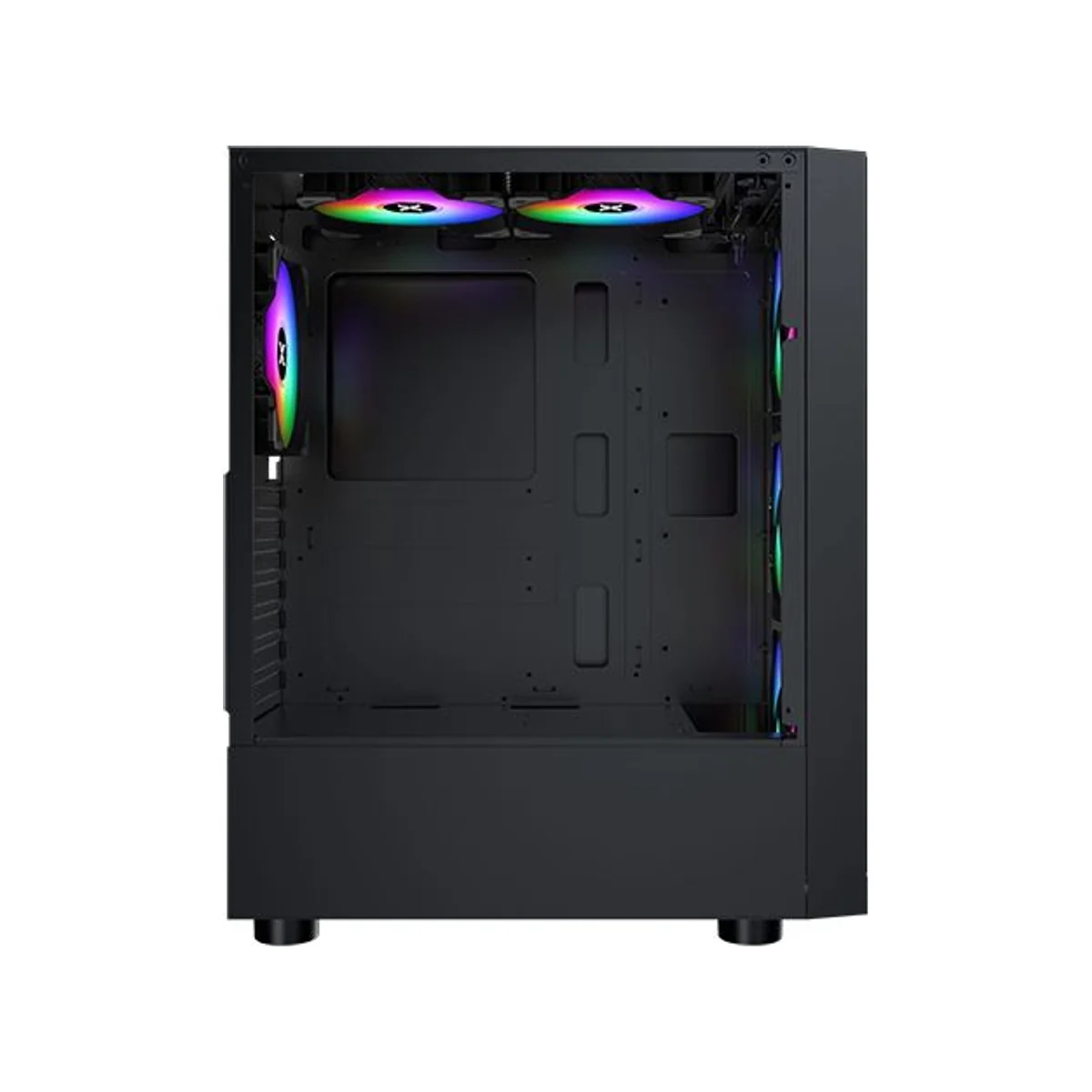 Xigmatek Duke Tempered Glass RGB ATX Gaming Case - Black - EN49158 view 4