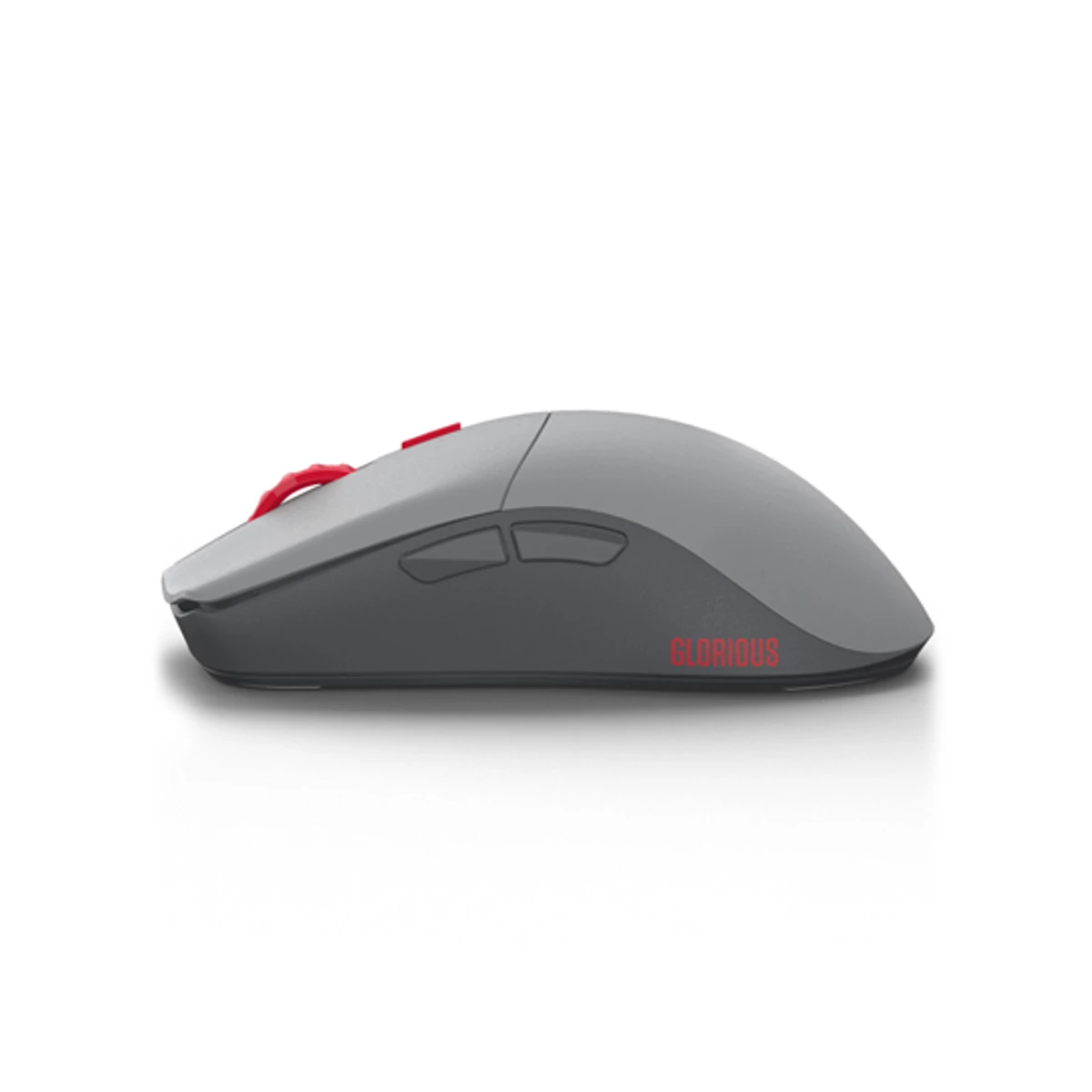GLORIOUS Series One PRO Centauri Forge Wireless Mouse - Gray Red (Claw Fingertip, 19000 DPI, 80M Clicks, 84h Battery) - GLO-MS-P1W-CT-FORGE view 2