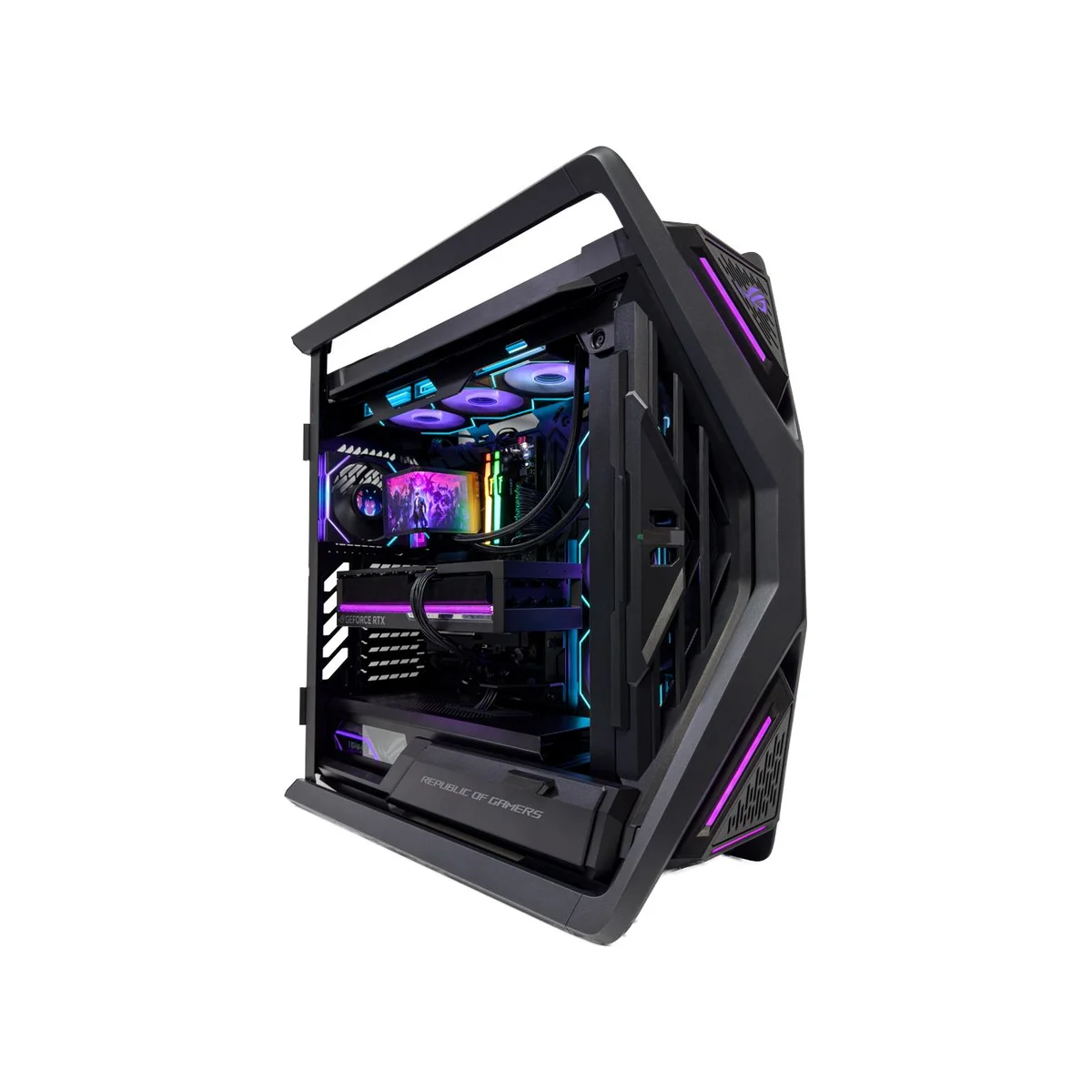 Gaming PC Panoramic (Ryzen 7 9800X3D, 64GB DDR5 RAM, RTX 5090 32GB GPU) - Gaming_PC_Panoramic
