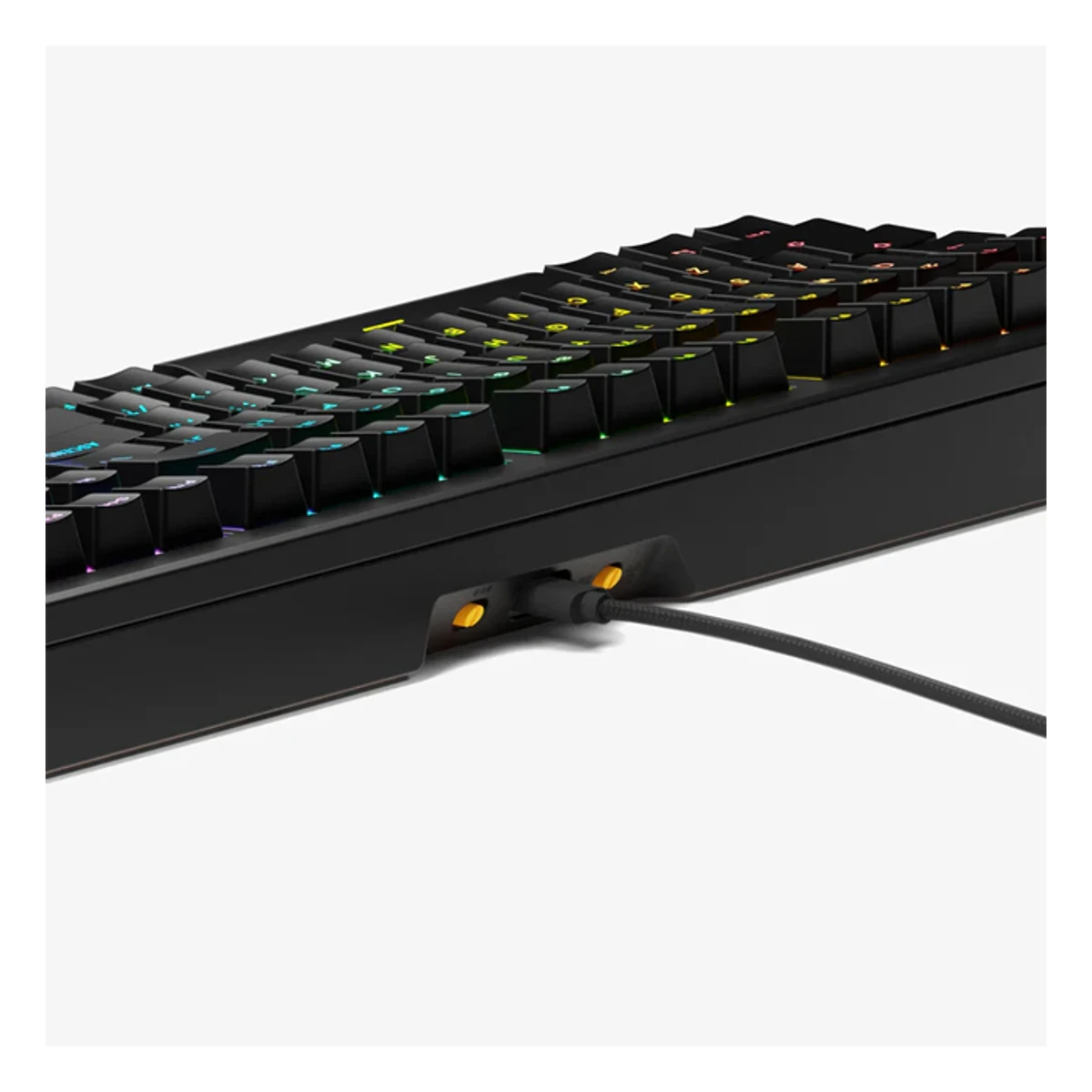 Glorious GMMK 3 100% Prebuilt Wired US Keyboard - Black | GMMK3-100-FOX-W-B view 5