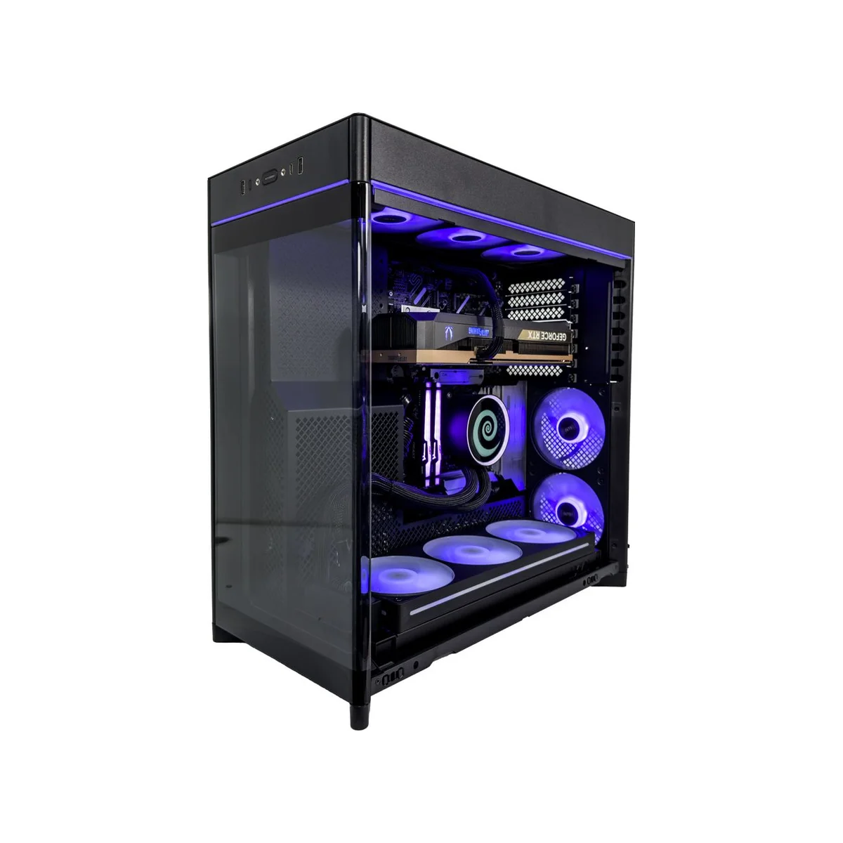 Gaming PC Flipped (Ryzen 7 9800X3D, RTX 5080 16GB, 32GB DDR5) - Gaming_PC_Flipped view 3