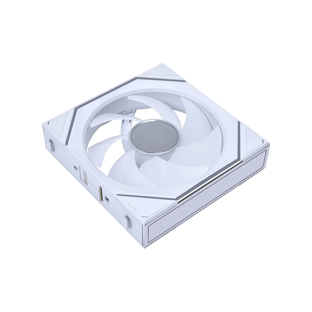Lian Li UNI FAN SL Infinity Wireless 120mm ARGB PWM Triple Pack Fan - White - 12SLIN1W3W view 3