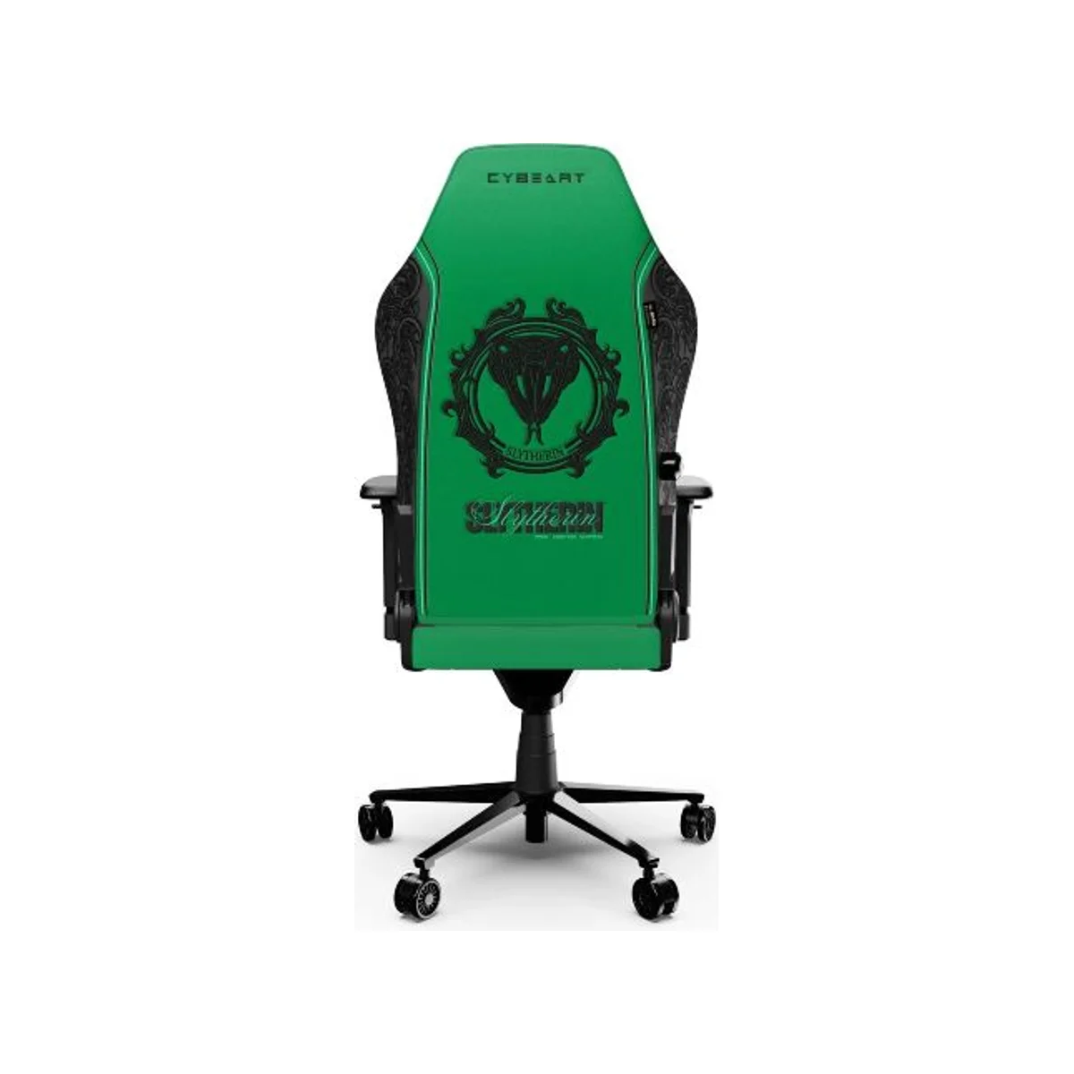 CYBEART Apex Series Slytherin Harry Potter PU Leather Gaming Chair - Green (4D Armrest, Lumbar Support, Memory Foam Pillow) - CYB-HP-SLYTHERIN view 2