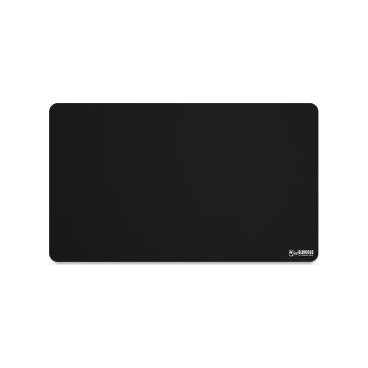 GLORIOUS Stitched Cloth XL Mouse Pad - Black (XL Extended, Low-Friction Cloth, Anti-Slip Rubber) - GLO-MP2-CLTH-STCXL-B