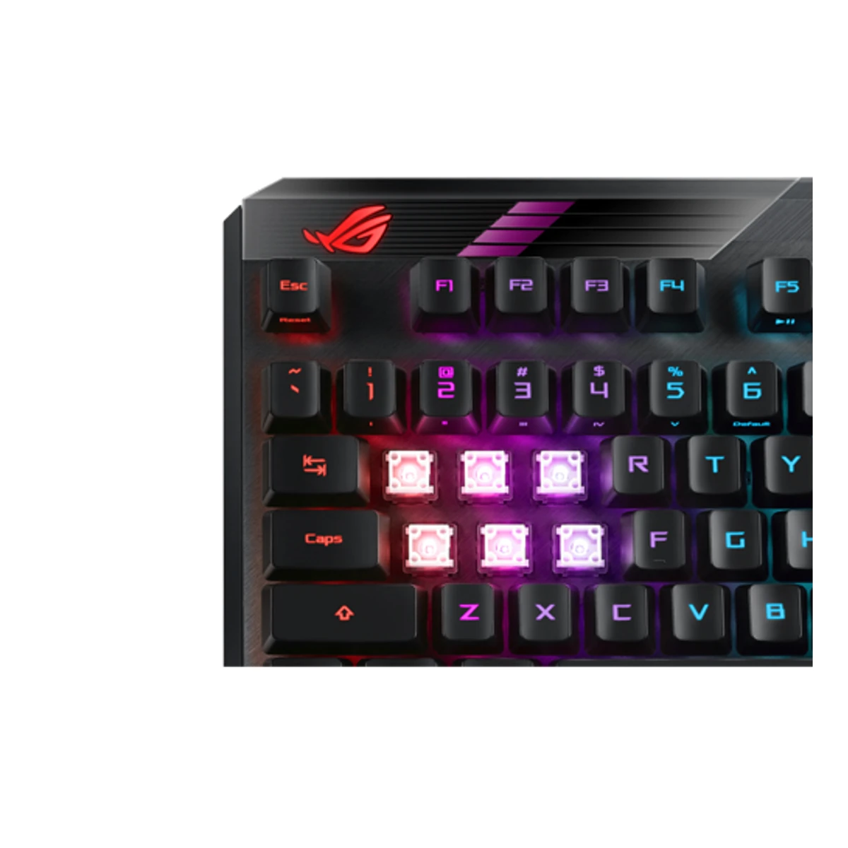 Asus MA02 ROG Claymore II Modular TKL 80%/100% ROG RX Optical Mechanical Switches Gaming Keyboard | 90MP01W0-BKCA00 view 6