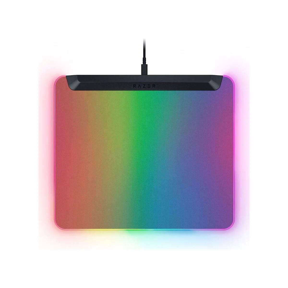 Razer Firefly V2 Pro Full Backlit Gaming Mouse Pad - Black (Micro-textured, Hard Mat, Chroma RGB, Integrated USB) - RZ02-04920100-R3M1