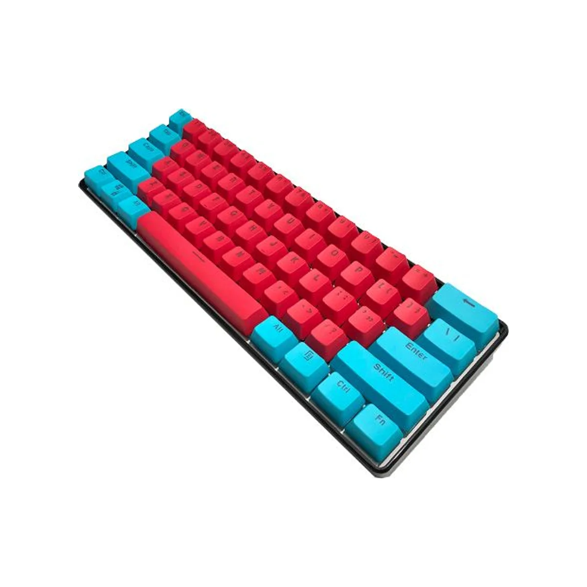 Kraken Frosted Cherry Keycap Set | Doubleshot PBT Backlit Keycaps - FCKSKK - FCKSKK - CAPS view 2