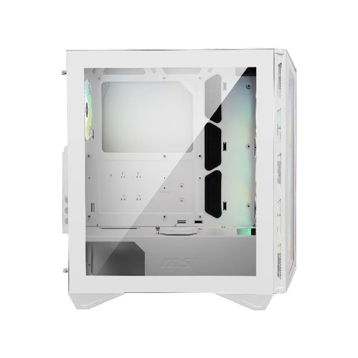 MSI MPG GUNGNIR 110R Mid Tower ATX Gaming Case - White - 306-7G10W21-W57 view 3
