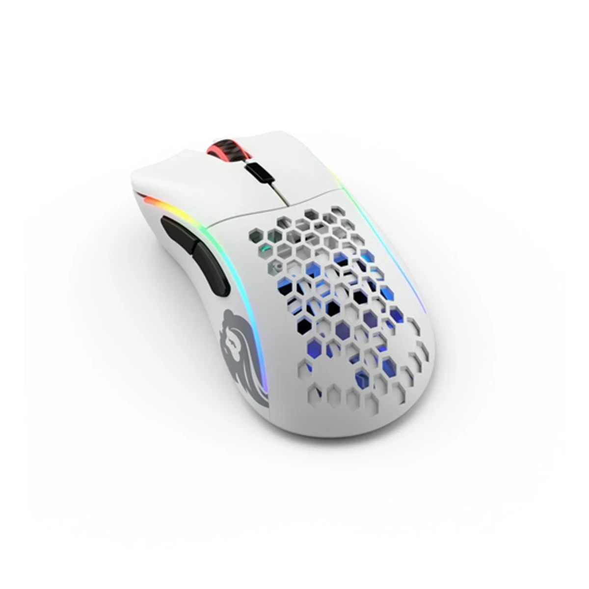 Glorious Model D Minus Wireless Gaming Mouse - Matte White (19,000 DPI, 400 IPS, 67g) - GLO-MS-DMW-MW view 2