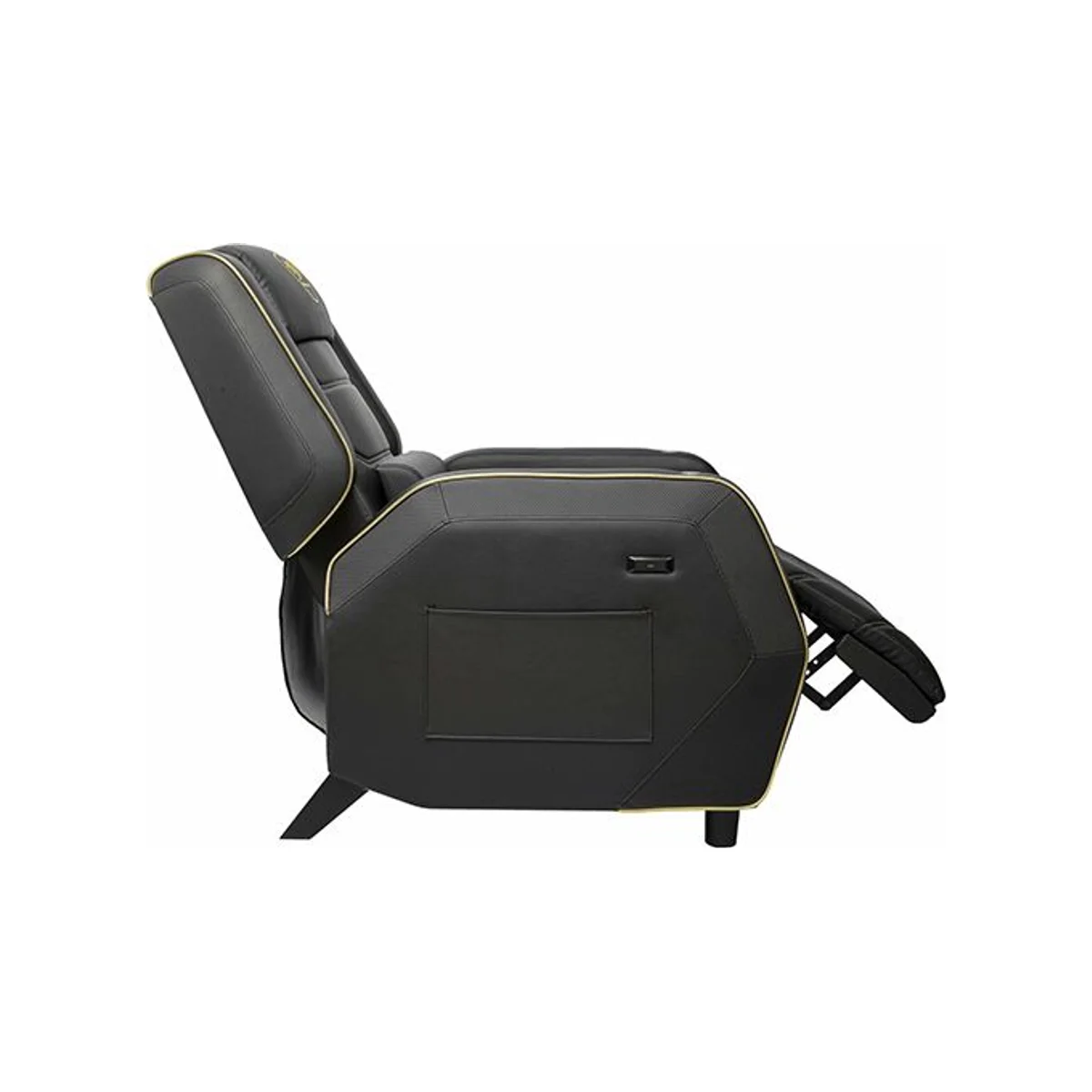 COUGAR Ranger Pro Royal Gaming Sofa - Black/Gold (Side Pocket, Swivel Table, USB-C) - 3MRGPGLB.0001 view 5