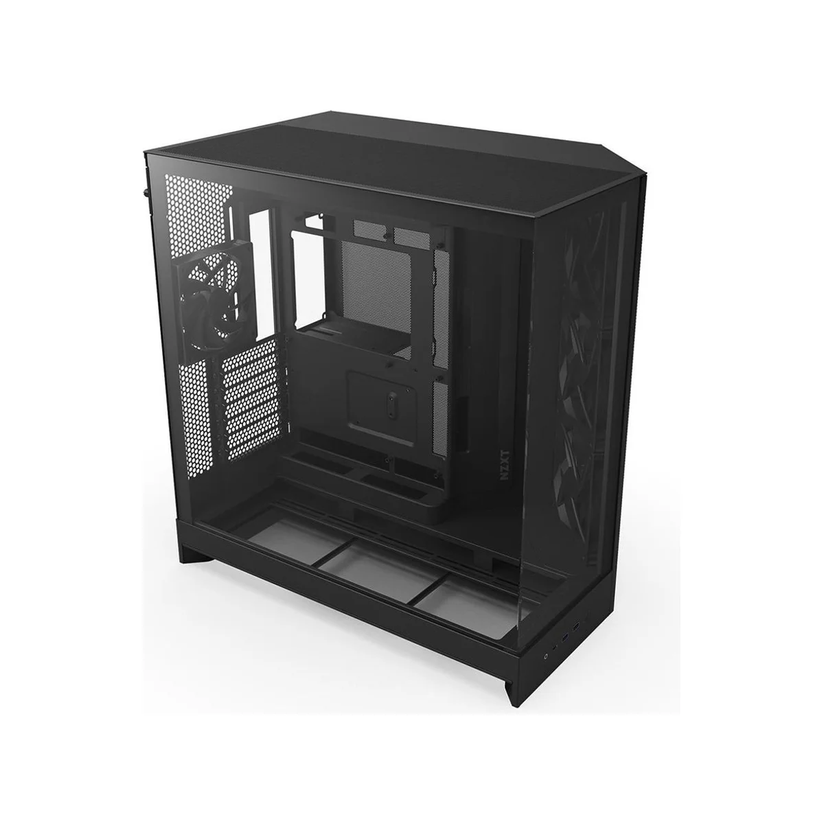 NZXT H9 Flow ATX Mid Tower Gaming Case – Black - CM-H92FB-01 view 7