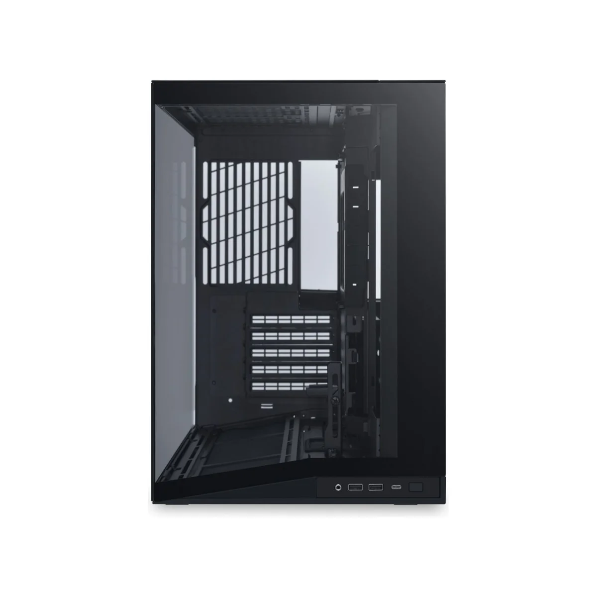 Lian Li O11 DYNAMIC MINI V2 Dual-chamber ATX Gaming Case - Black - G99.O11DMIV2X.00 view 2