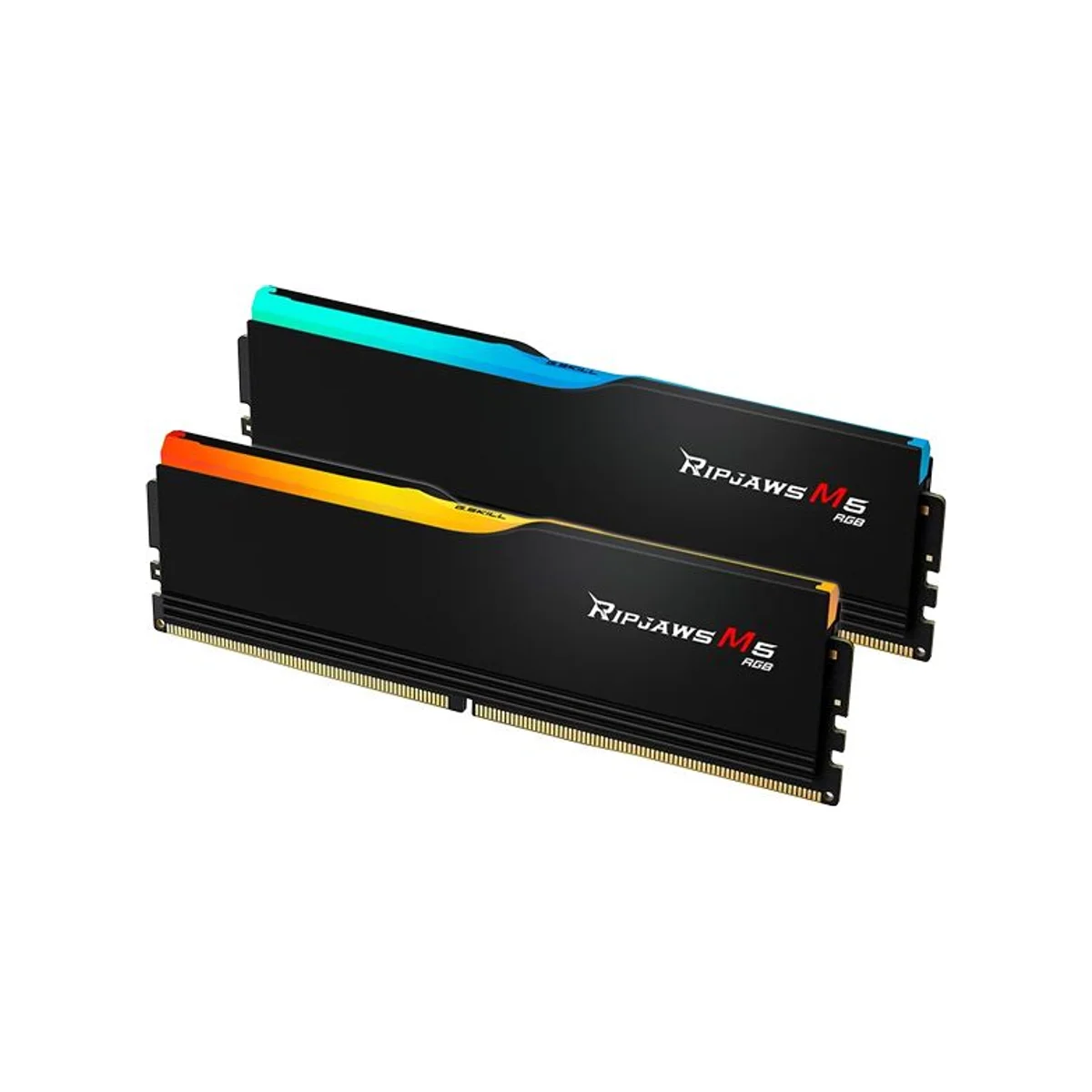 G.SKILL Ripjaws M5 RGB 32 GB (2X16) DDR5 6400MHz RAM Memory (CL36, Black) – F5-6400J3648F16GX2-RM5RK view 3