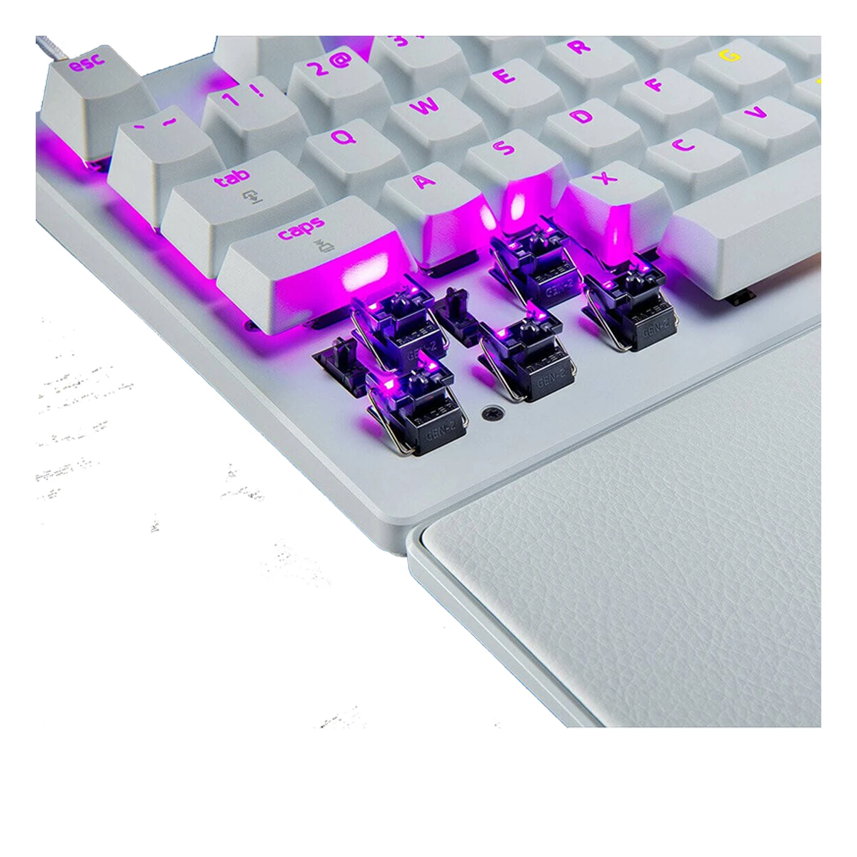Razer Huntsman V3 Pro Tenkeyless Optical Esports Wired  Keyboard - White | RZ03-04981700-R3M1 view 5