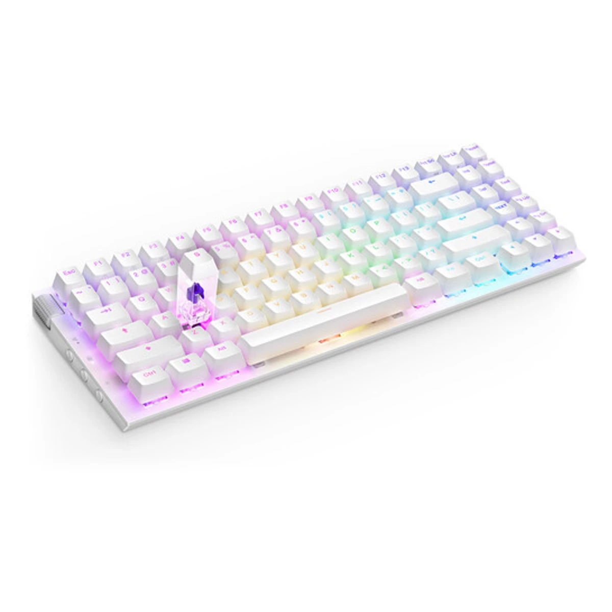 NZXT Function 2 Full-Size RGB Gaming Keyboard - White | KB-002NW-US view 5