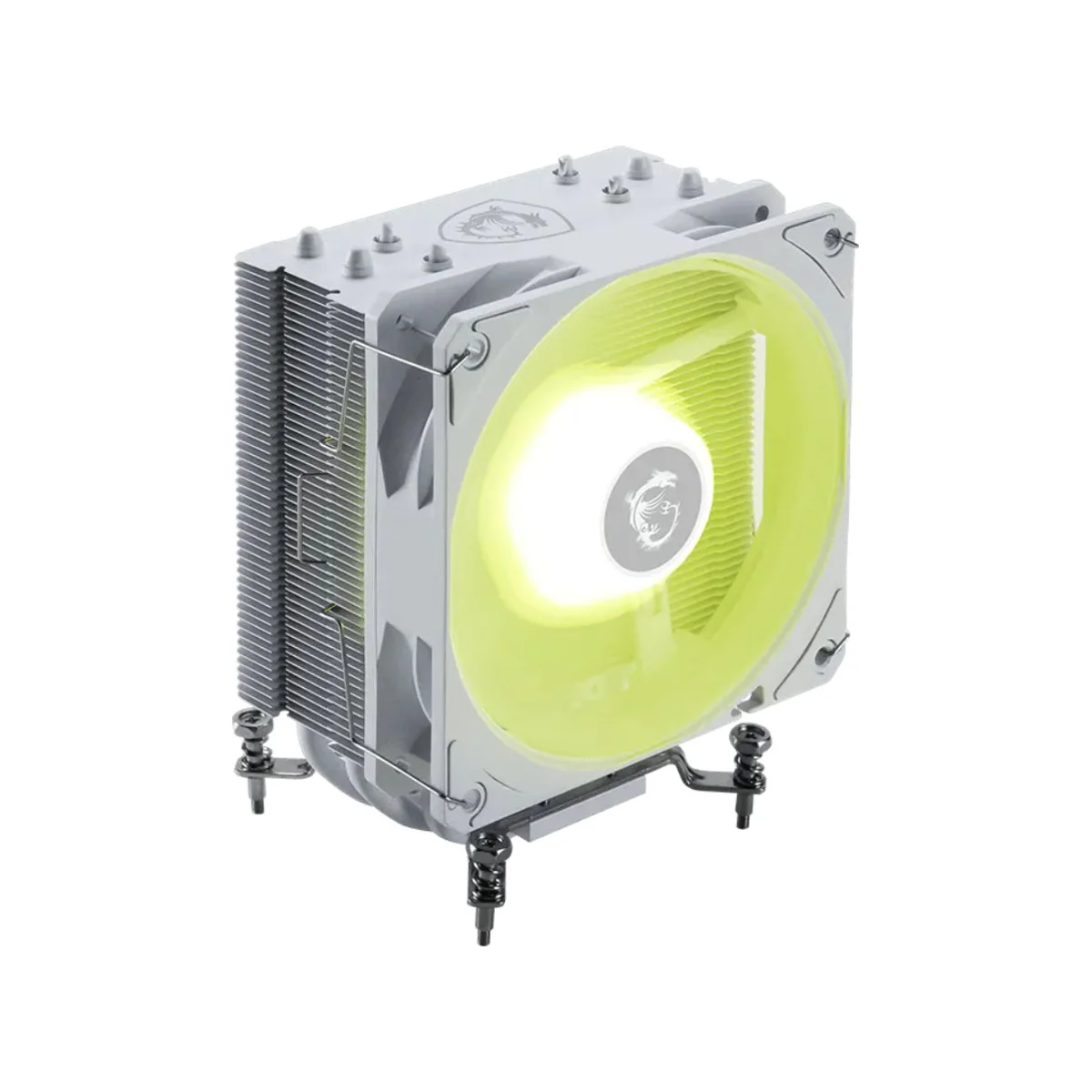 MSI MAG COREFROZR AA13 ARGB GEN1 CPU Fan Cooler - White (120mm, 2070 RPM, 62.6 CFM, ARGB) - 306-7ZWHA11-L80 view 2