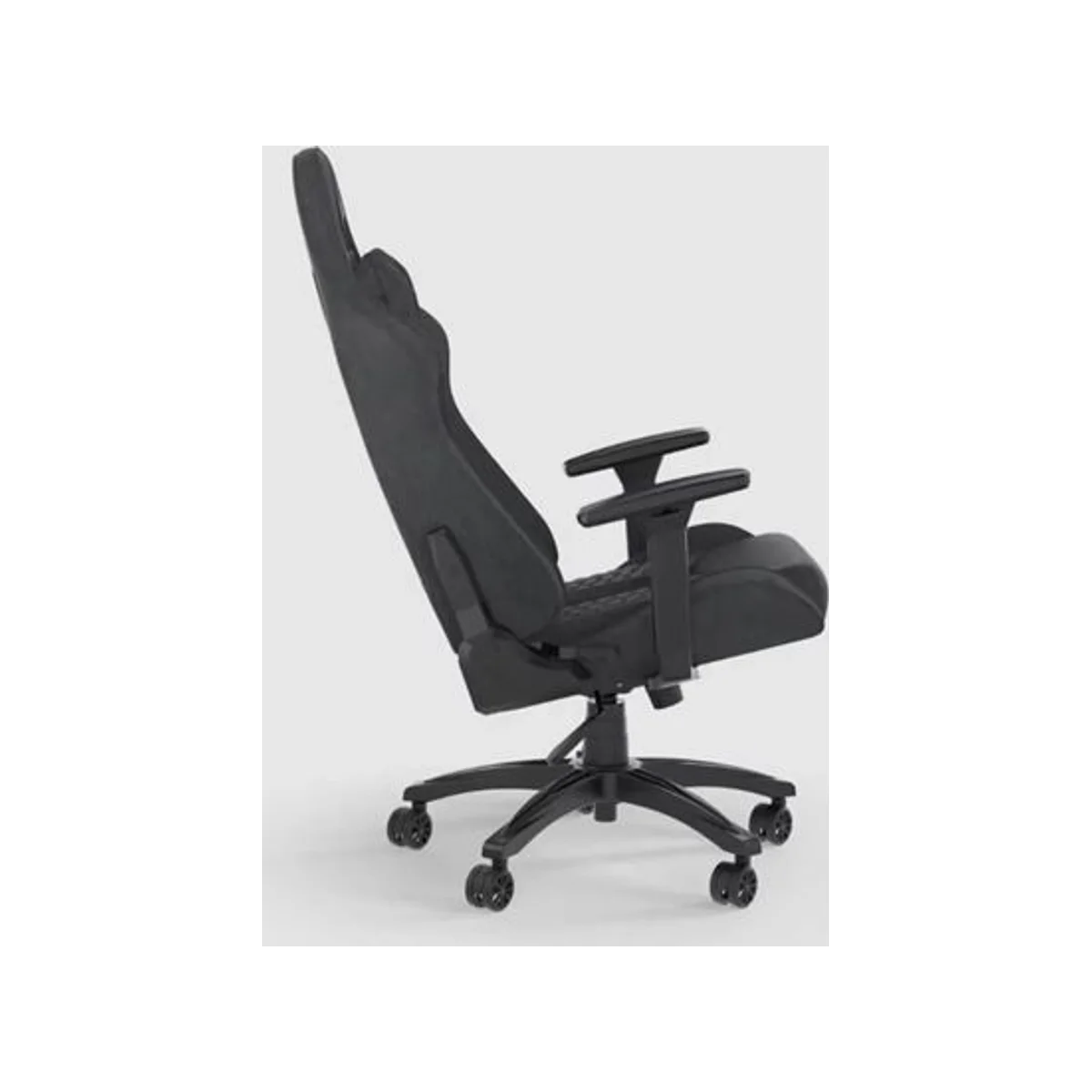 Corsair TC100 RELAXED Fabric Black/Grey Gaming Chair (Relaxed Seat, 2D Armrests, 90-160° Recline) - CF-9010052-WW view 4