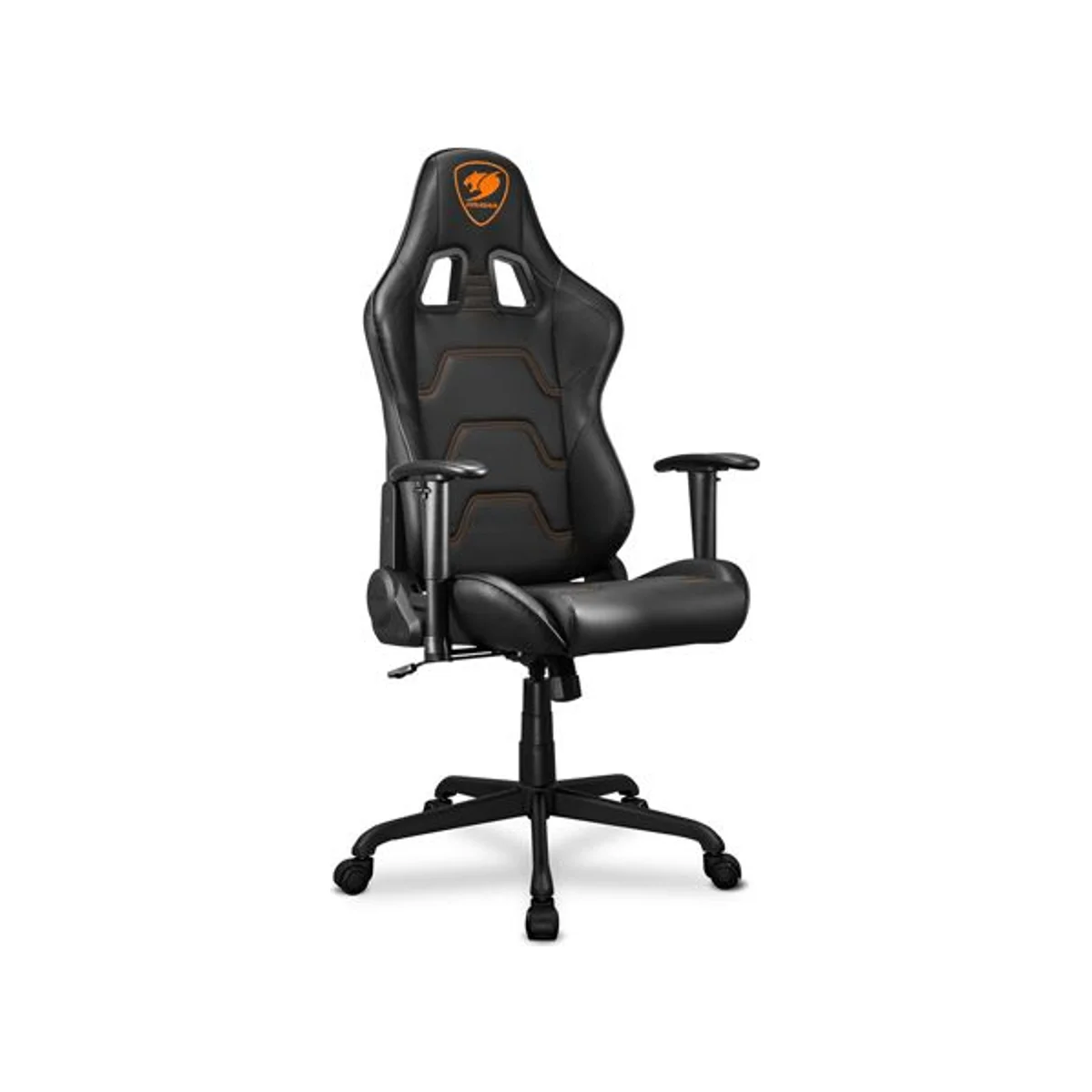 COUGAR Armor Elite Gaming Chair - Black (2D Armrest, PVC Leather, Steel Base) - 3MELIBLB.0001 view 2