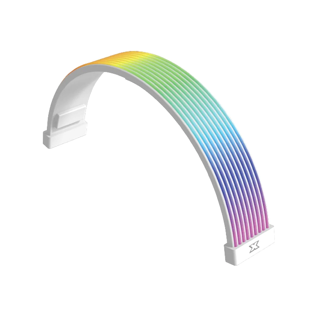 Xigmatek ICover II MB 24P ARGB LED PSU Cable Cover Kit - White | EN45790 view 2