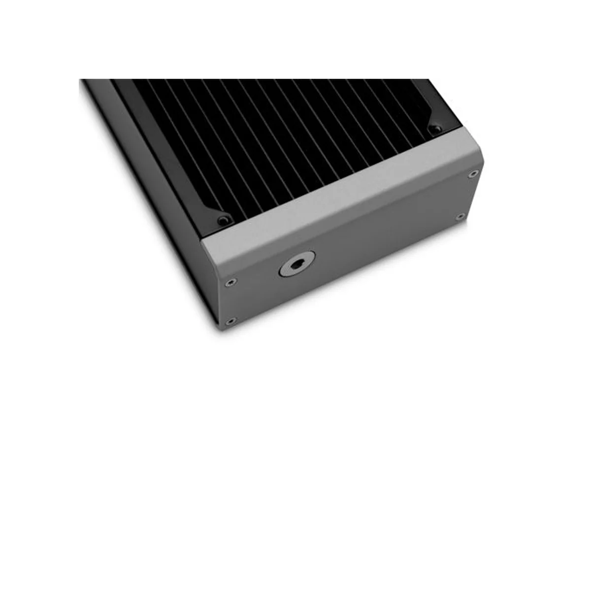 EKWB EK-Quantum Surface X360M PC Cooler Radiator - Black (58mm Thick, 18 FPI, G1/4" Ports) - 3831109838730 view 3