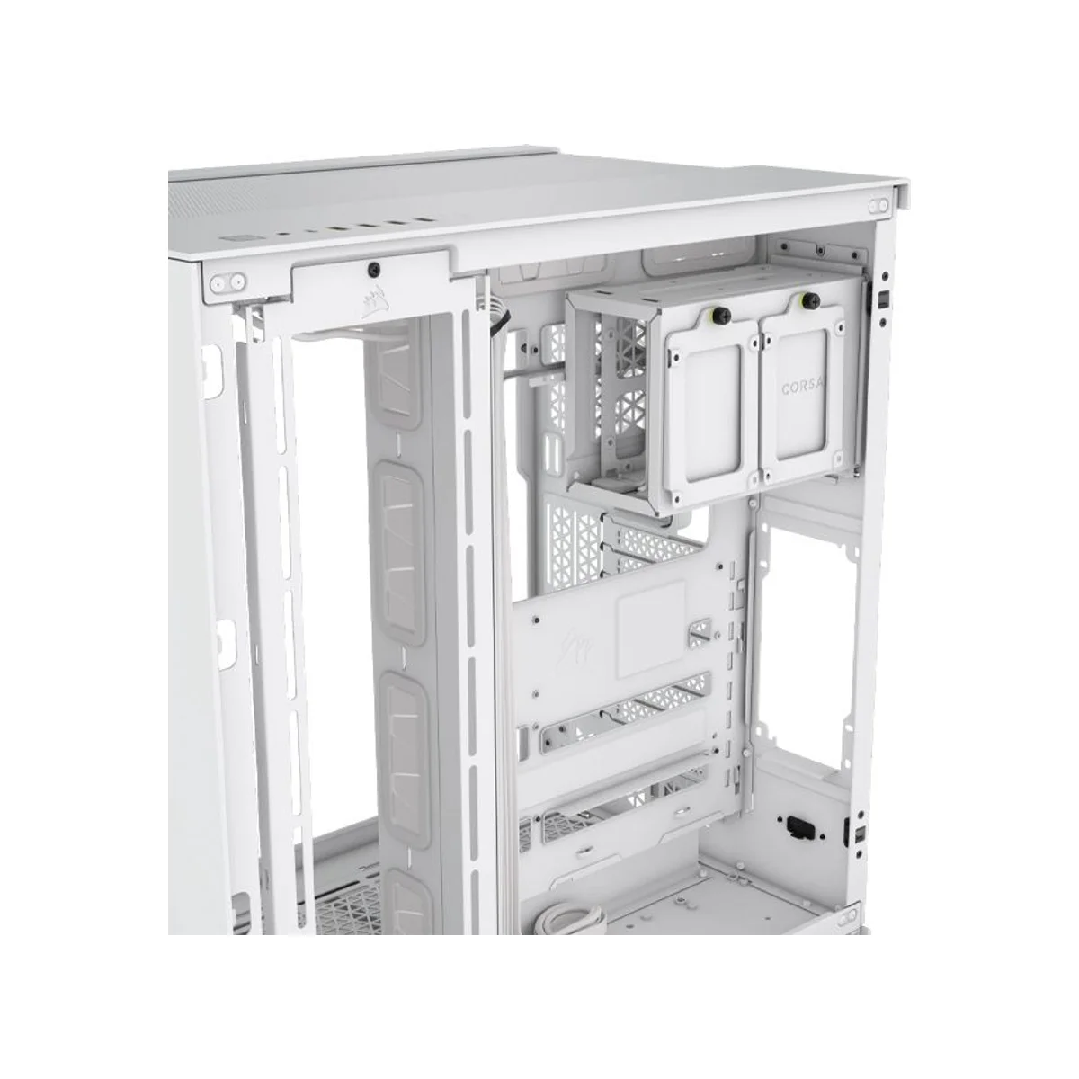 Corsair 6500D Dual Chamber Airflow ATX Gaming Case - White - CC-9011260-WW view 3