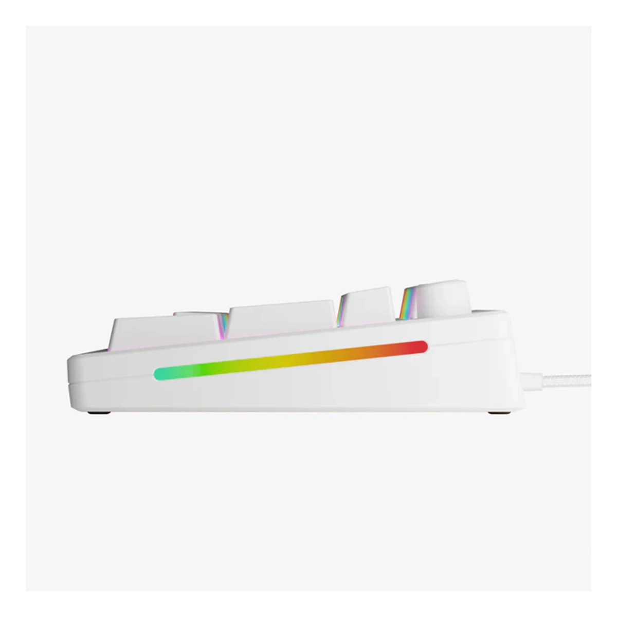 Glorious GMMK 3 HE 75% Prebuilt Wired US Keyboard - White | GMMK3-75-HE-W-W view 3