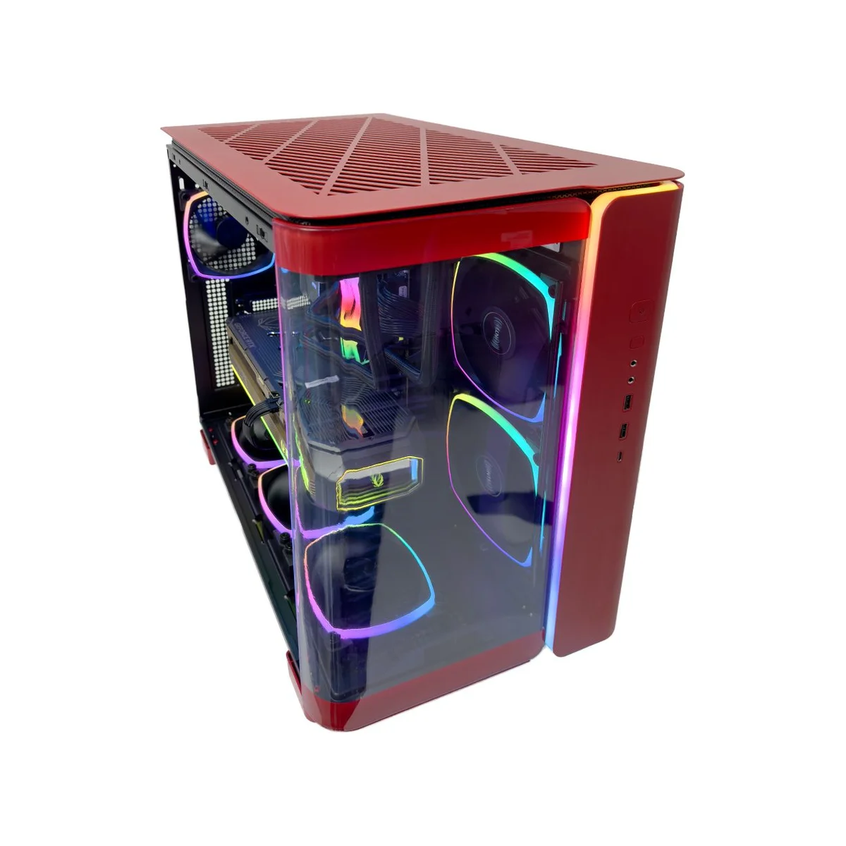 Gaming PC Rouge Gaming Desktop (Ryzen 7 9800X3D, 32GB DDR5, RTX 5080 16GB) - Gaming_PC_Rouge view 2