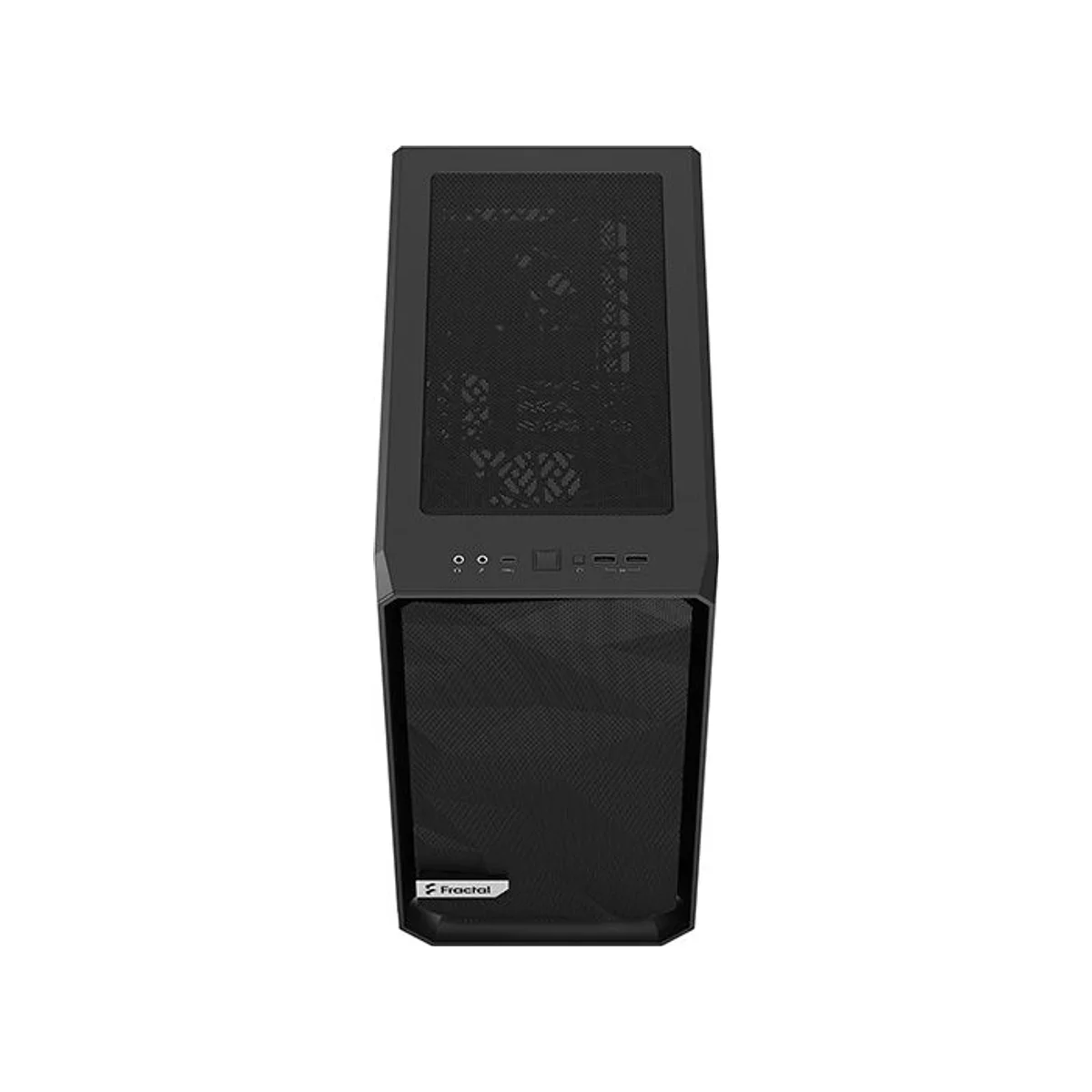 Fractal Meshify 2 Mini Black TG Dark Tint Micro ATX Mid Tower Case (mATX, Dark Tint Glass, High Airflow) - FD-C-MES2M-01 view 7