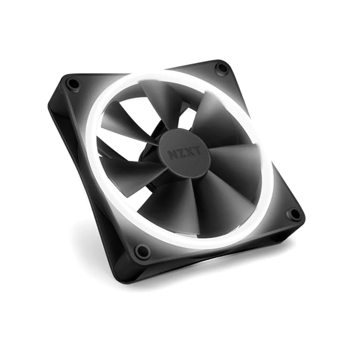 Nzxt F120 RGB DUO Triple Pack Cooling Case Fans - Black - RF-D12TF-B1 view 3