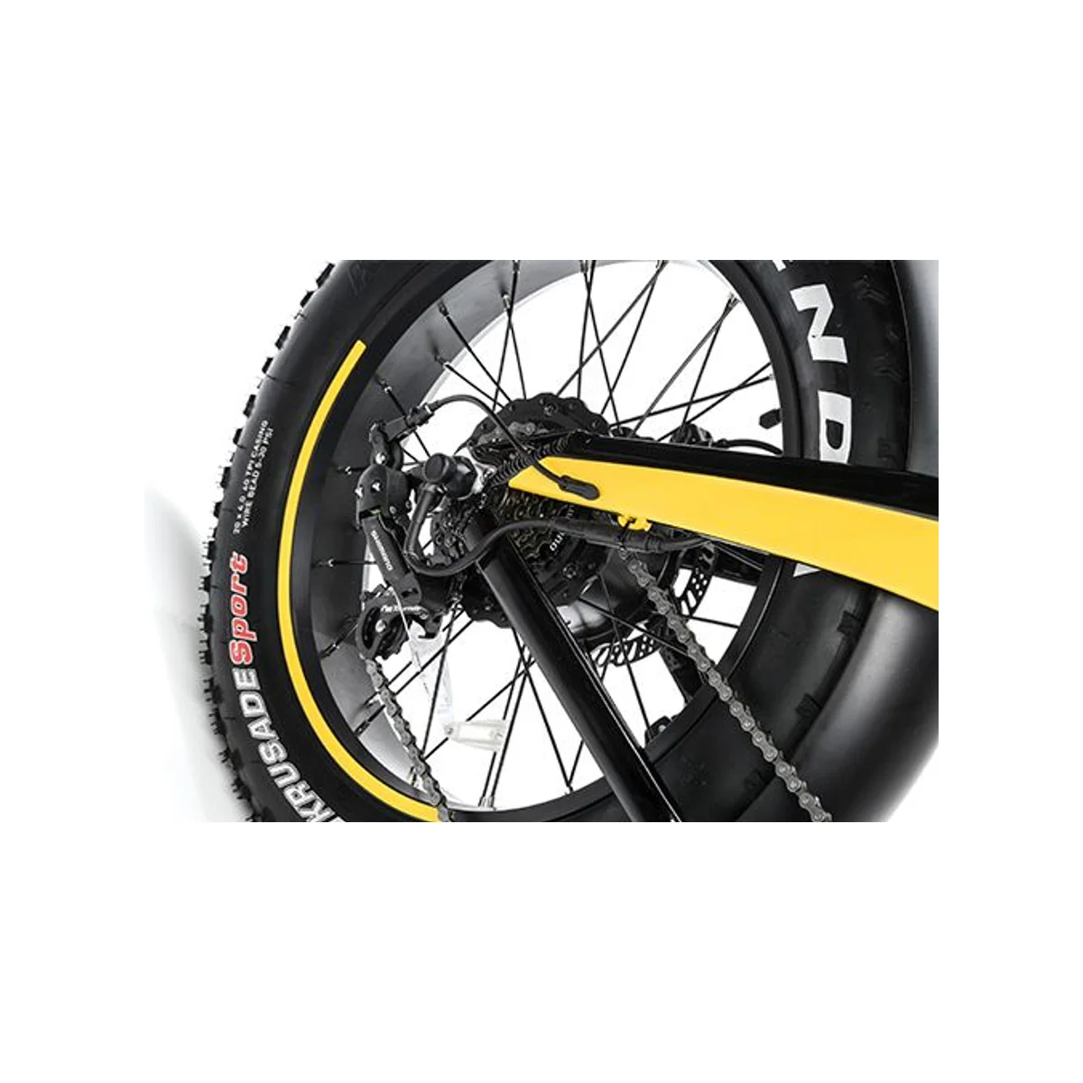 Ducati Scrambler SCR-E E-Bike Foldable Fat Tire Electric Bicycle (Aluminum Frame, 250W Motor, 70km Range) - MT-SC-DUC-EB-SCRE view 7