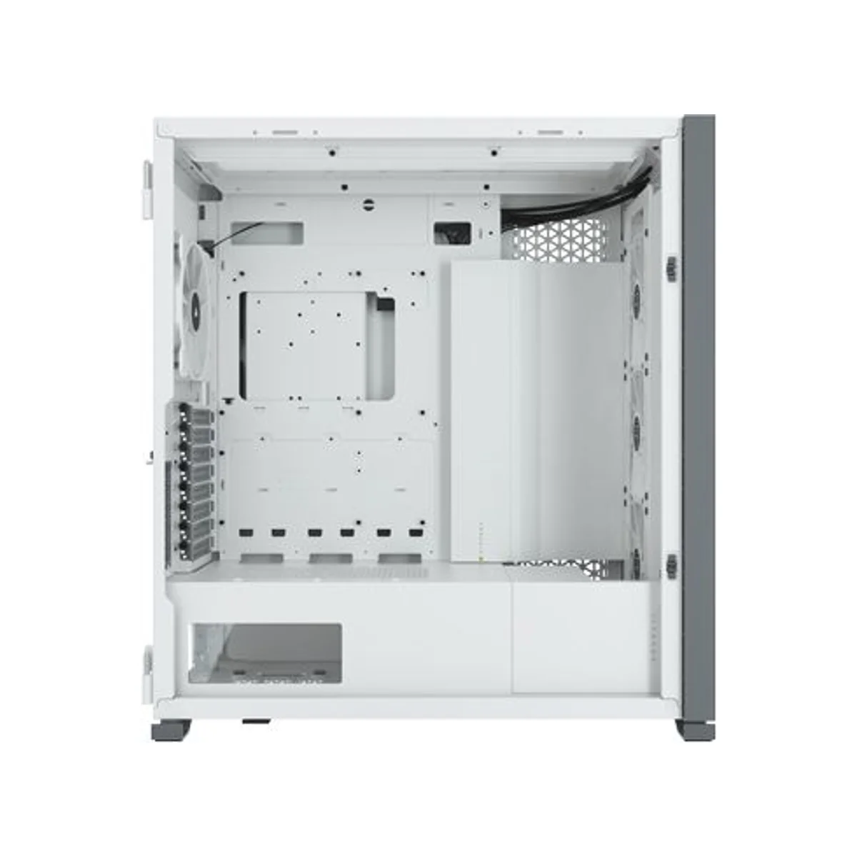 Corsair iCUE 7000X Tempered Glass RGB Full-Tower Gaming Case - White - CC-9011227-WW view 3