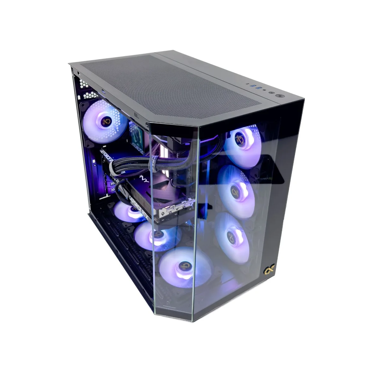 Gaming PC Aquarium (Ryzen 7 9800X3D, 32GB DDR5, RTX 5070 Ti 16GB) - Gaming_PC_Aquarium view 2