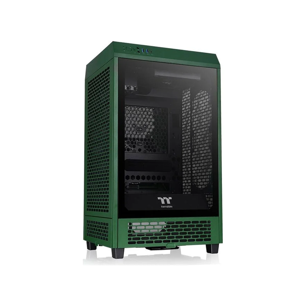 Thermaltake The Tower 200 Racing Mini-ITX Gaming Case - Green - CA-1X9-00SCWN-00 view 3