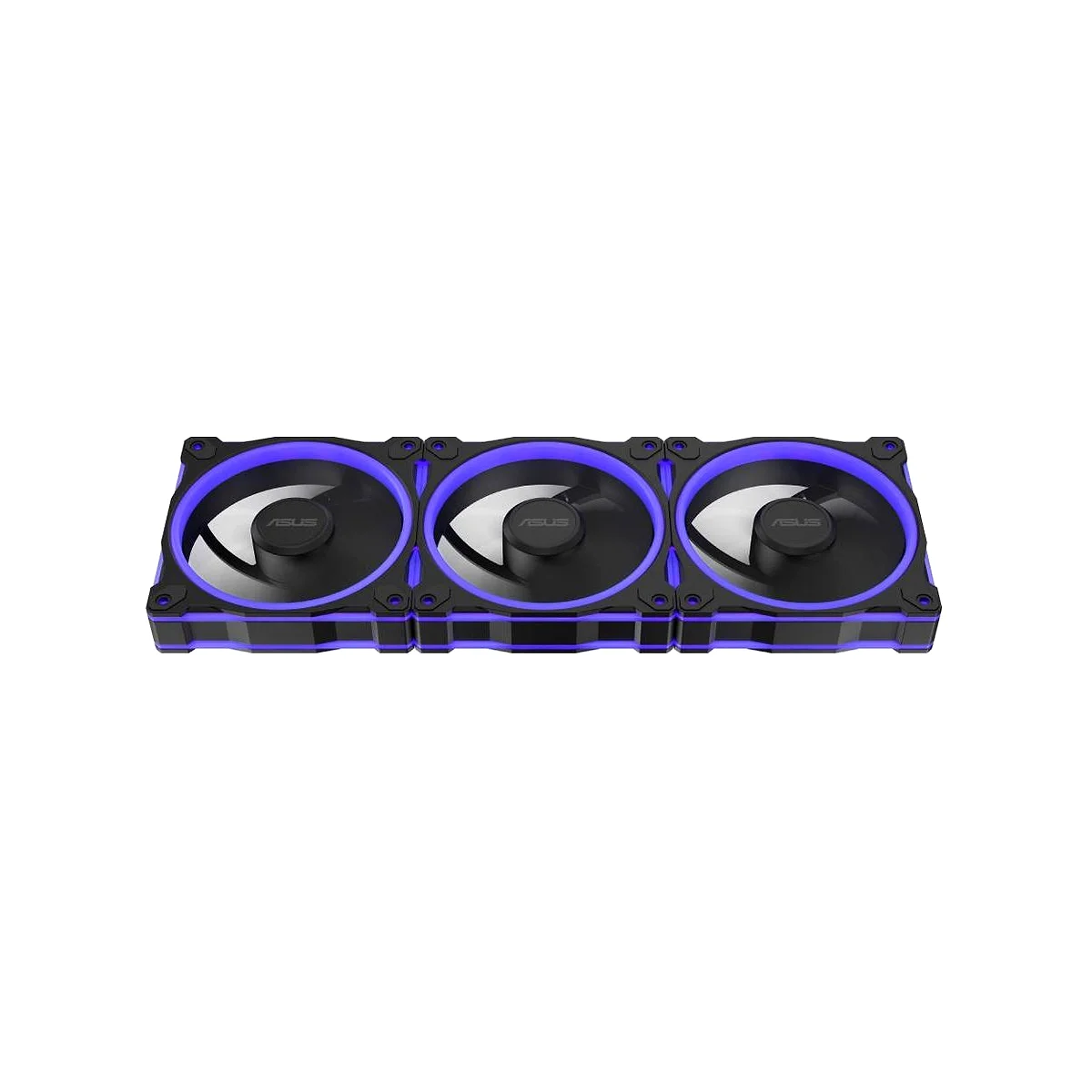 ASUS Prime MR120 ARGB Reverse Triple Pack Case Fan - Black - 90DA00L0-B09020 view 3