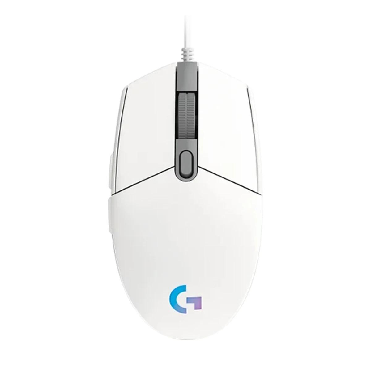 Logitech G Wired Gaming Mouse - White (8000 DPI, 6 Buttons, RGB) - 910-005797 view 3