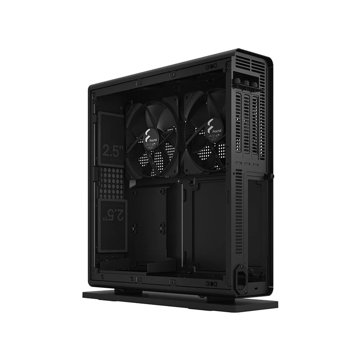 Fractal Ridge Mini-ITX Gaming Case - Black - FD-C-RID1N-11 view 5
