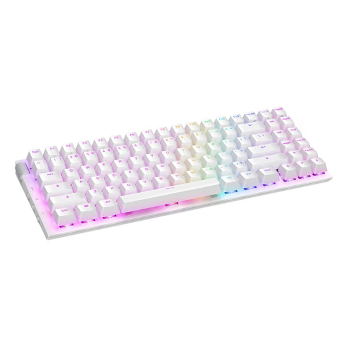 NZXT Function 2 Full-Size RGB Gaming Keyboard - White | KB-002NW-US view 3