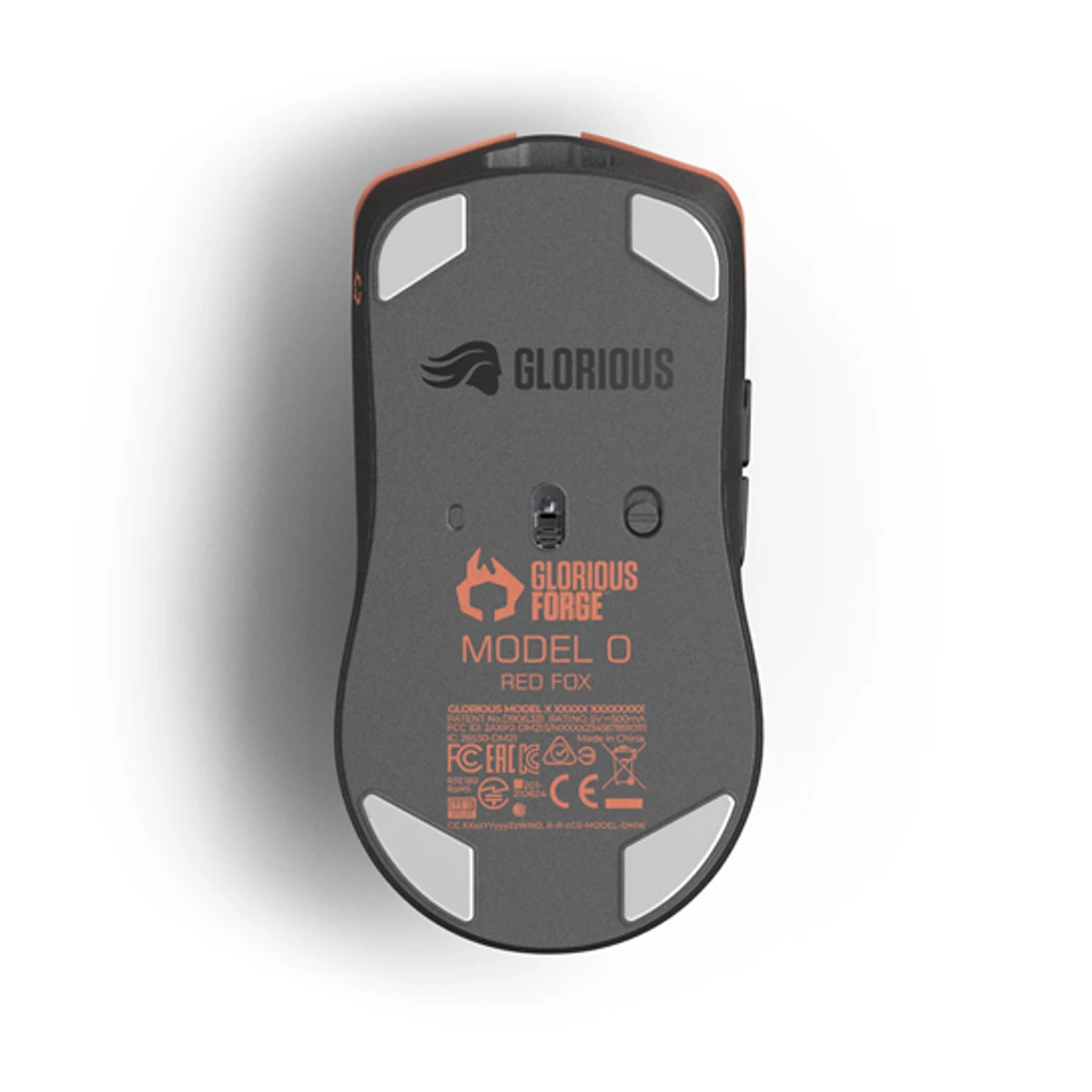 Glorious Model O PRO FORGE Wireless Gaming Mouse - Red Fox (55g, 19K DPI, 80h Battery) - GLO-MS-OW-RF-FORGE view 5