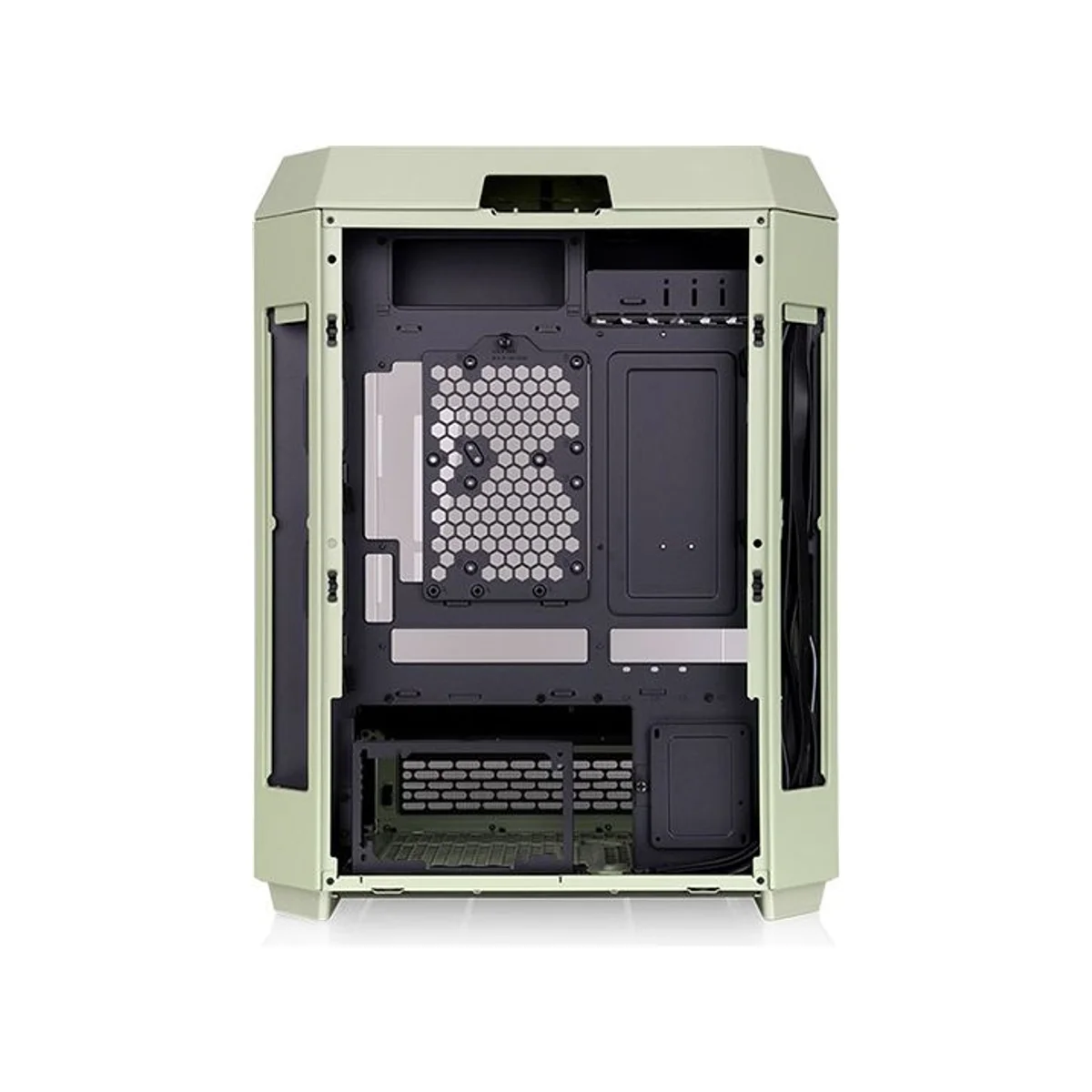 Thermaltake The Tower 600 Tempered Glass Mid-Tower Gaming Case - Green - CA-1Z1-00MEWN-00 view 4