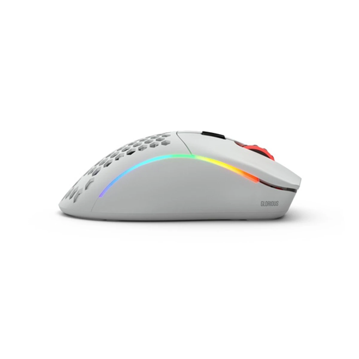 Glorious Model D Minus Wireless Gaming Mouse - Matte White (19,000 DPI, 400 IPS, 67g) - GLO-MS-DMW-MW view 5