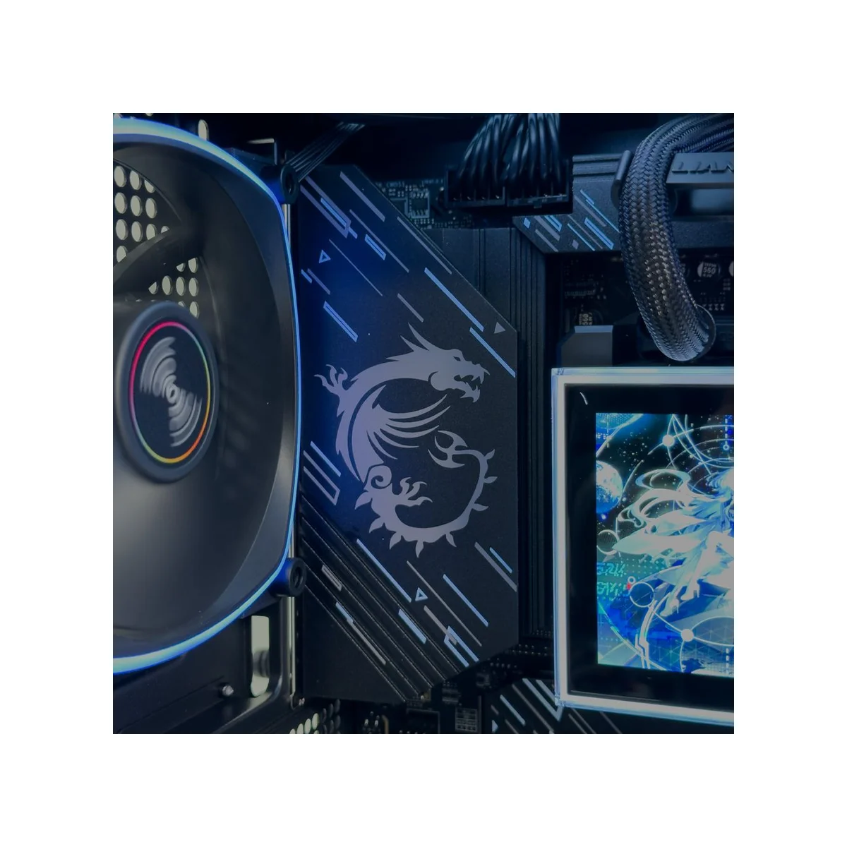 Gaming PC Ornaments (Ryzen 7 9800X3D, 32 GB DDR5 RAM, RTX 5080 16GB GPU) - Powered by MSI - Gaming_PC_Ornaments view 5