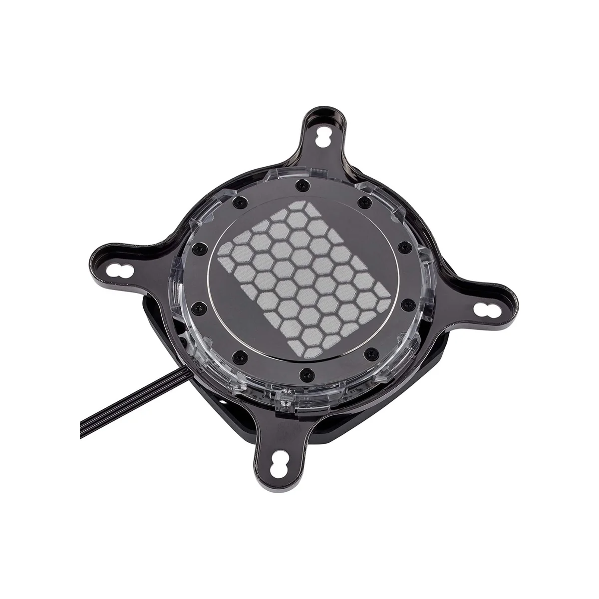 CORSAIR Hydro X Series XC7 RGB CPU Water Block (Black, RGB, Nickel-Plated Copper) - CX-9010004-WW view 12